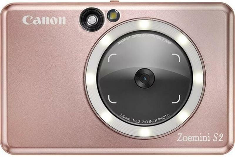 Фотокамера моментальной печати Canon Zoemini S2 ZV223 Rose Gold (4519C006)