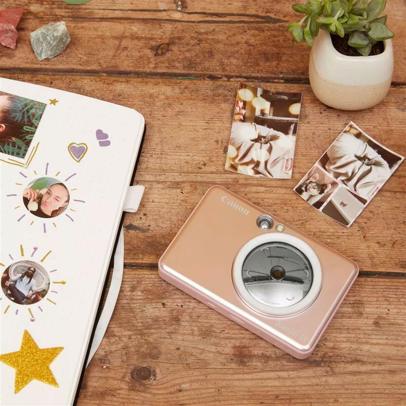 Фотокамера моментальной печати Canon Zoemini S2 ZV223 Rose Gold (4519C006)