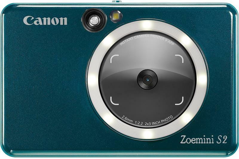 Фотокамера миттєвого друку Canon Zoemini S2 ZV223 Green (4519C008)