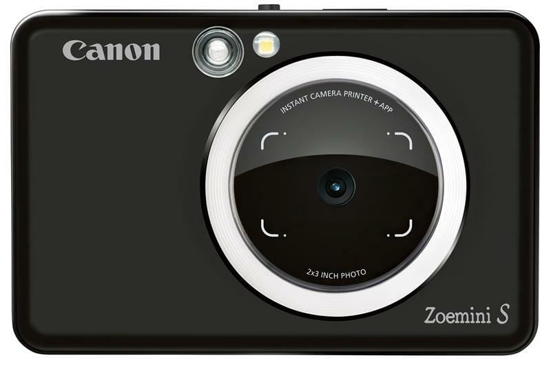 Фотокамера миттєвого друку Canon Zoemini S ZV123 Mate Black + 30 листов Zink PhotoPaper (3879C030)