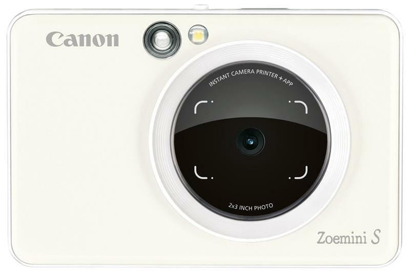 Фотокамера моментальной печати Canon Zoemini S ZV123 Pearl White + 30 листов Zink PhotoPaper (3879C030)