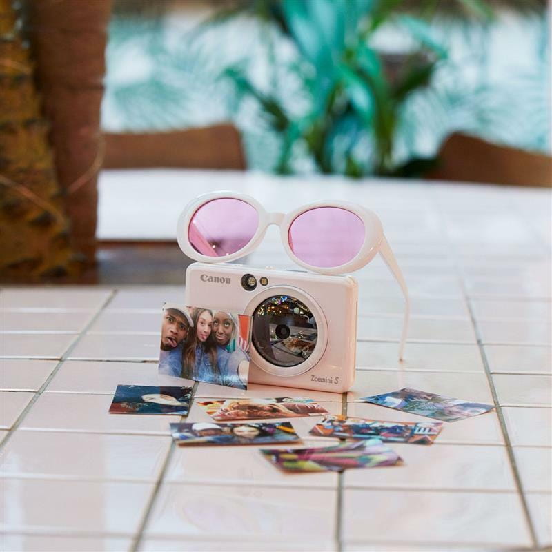 Фотокамера моментальной печати Canon Zoemini S ZV123 Pearl White + 30 листов Zink PhotoPaper (3879C030)
