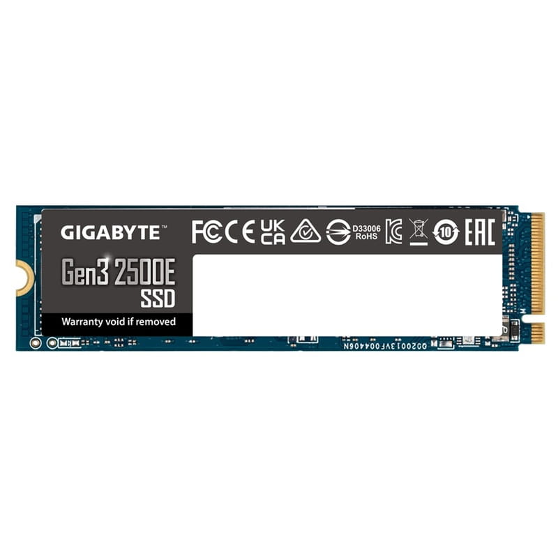 Накопитель SSD 1TB Gigabyte Gen3 2500E M.2 PCIe NVMe 3.0 x4 3D TLC (G325E1TB)