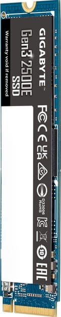 Накопитель SSD  500GB Gigabyte Gen3 2500E M.2 PCIe NVMe 3.0 x4 3D TLC (G325E500G)