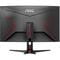Фото - Монитор AOC 23.6" C24G2AE/BK VA Black Curved 165Hz | click.ua