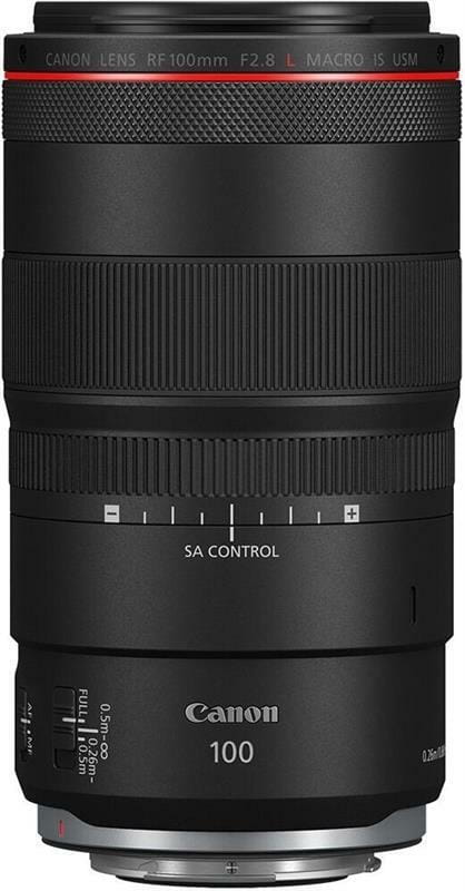 Объектив Canon RF 100mm F2.8L Macro IS USM (4514C005)