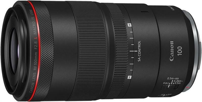 Объектив Canon RF 100mm F2.8L Macro IS USM (4514C005)