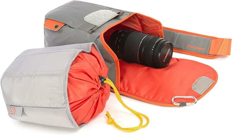 Сумка для фотокамеры  Tucano Scatto Holster Bag Gray (CBS-HL-G)