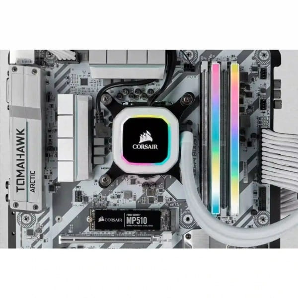 Модуль памяти DDR4 2x16GB/3200 Corsair Vengeance RGB Pro SL White (CMH32GX4M2E3200C16W)