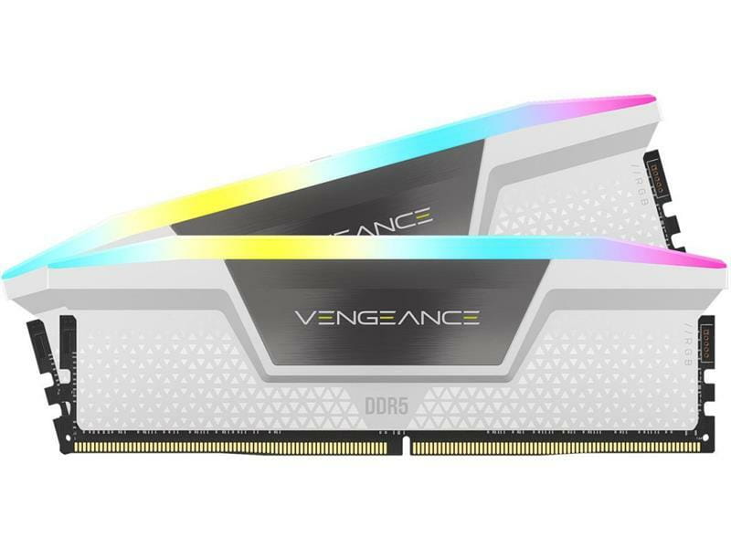 Модуль памяти DDR5 2x16GB/5200 Corsair Vengeance RGB White (CMH32GX5M2B5200C40W)