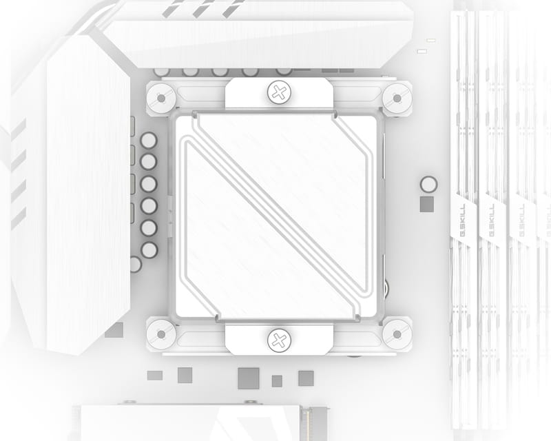 Система водяного охлаждения ID-Cooling Dashflow 240 Basic White, Intel: LGA2066/2011/1700/1200/1151/1150/1155/1156, AMD: AM5/AM4, 276х120х27 мм