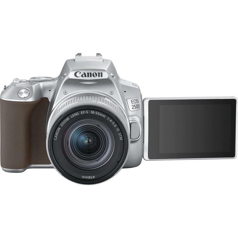 Цифровая зеркальная фотокамера Canon EOS 250D kit 18-55 IS STM Silver (3461C003)