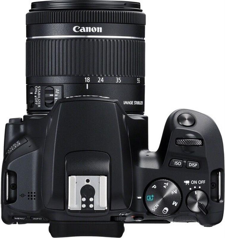 Цифровая зеркальная фотокамера Canon EOS 250D kit 18-55 IS STM Black (3454C007)