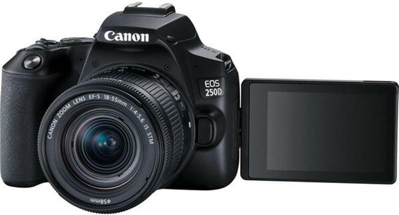 Цифрова дзеркальна фотокамера Canon EOS 250D kit 18-55 IS STM Black (3454C007)