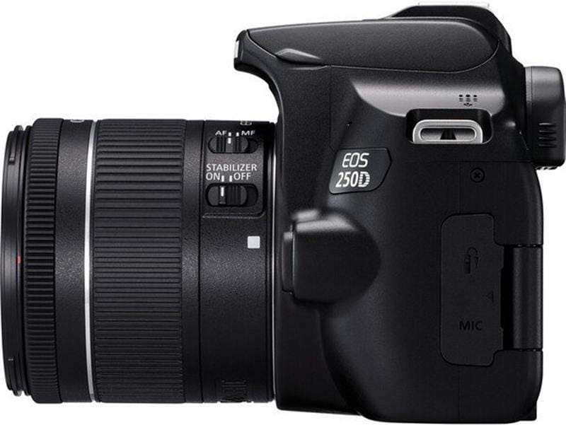 Цифрова дзеркальна фотокамера Canon EOS 250D kit 18-55 IS STM Black (3454C007)