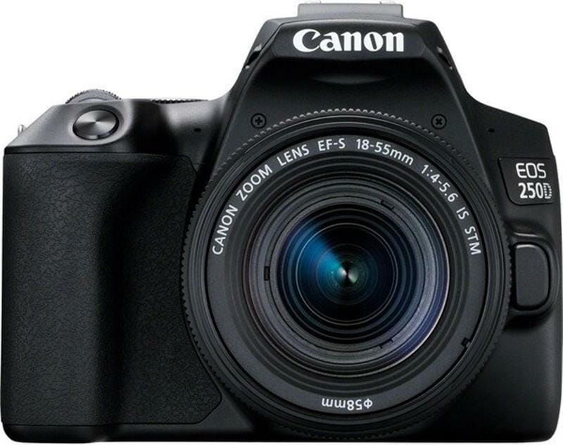 Цифрова дзеркальна фотокамера Canon EOS 250D kit 18-55 IS STM Black (3454C007)