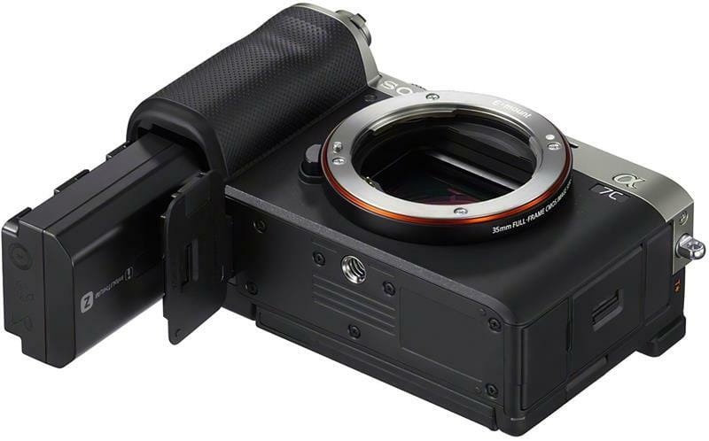 Цифрова фотокамера Sony Alpha 7C body Silver (ILCE7CS.CEC)