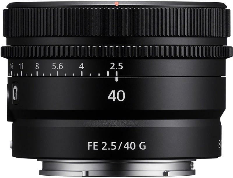 Об`єктив Sony 40mm F/2.5 G (SEL40F25G.SYX)