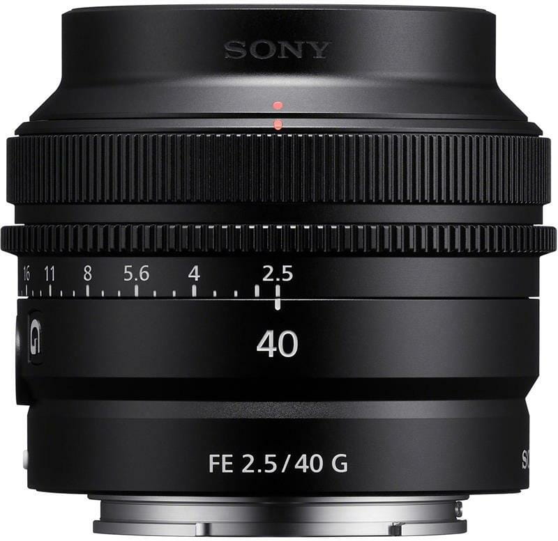 Об`єктив Sony 40mm F/2.5 G (SEL40F25G.SYX)