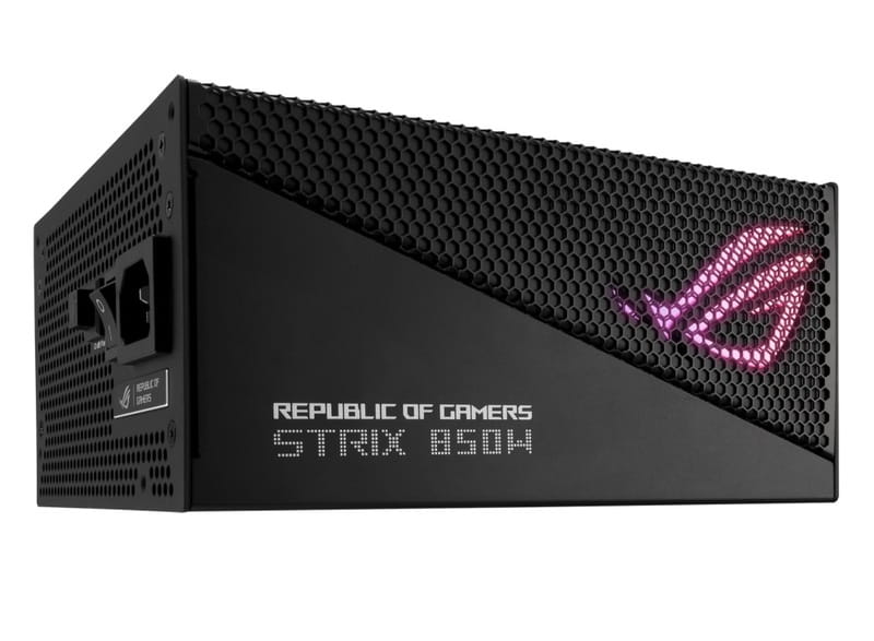 Блок питания Asus ROG STRIX PCIE5 850W Gold Aura Edition (90YE00P2-B0NA00)