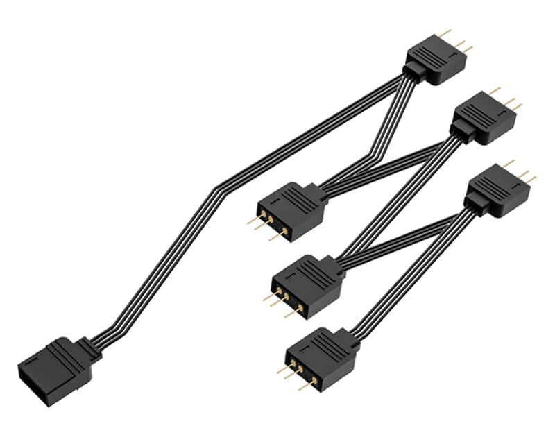 Розгалужувач живлення вентиляторів ID-Cooling FS-06 ARGB Splitter 1-6
