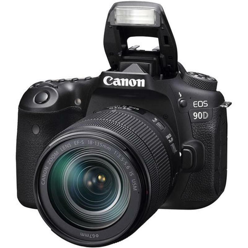Цифрова дзеркальна фотокамера Canon EOS 90D + 18-135 IS nano USM (3616C029)