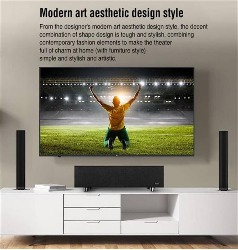 Домашнiй кiнотеатр Remax RTS-20 Tris Sound Bar (6954851292869)