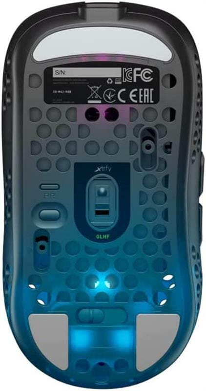 Миша бездротова Xtrfy MZ1 RGB Black (MZ1W-RGB-BLACK)