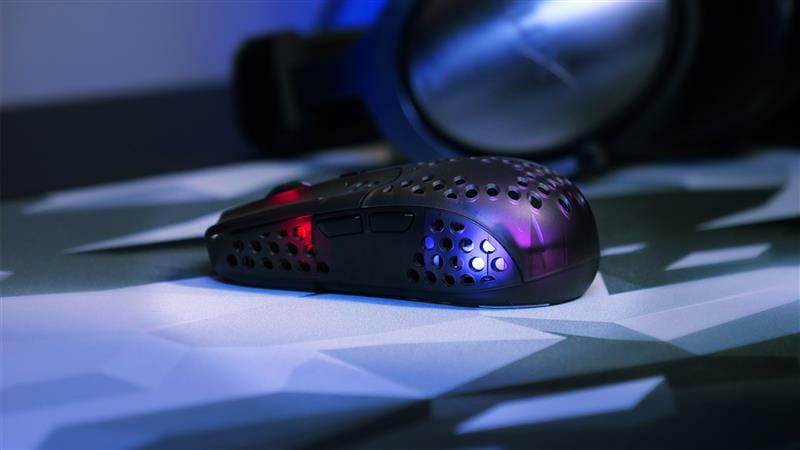 Миша бездротова Xtrfy MZ1 RGB Black (MZ1W-RGB-BLACK)