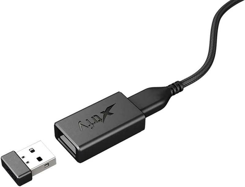 Миша бездротова Xtrfy MZ1 RGB Black (MZ1W-RGB-BLACK)