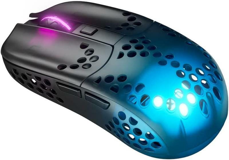 Мишка бездротова Xtrfy MZ1 RGB Black (MZ1W-RGB-BLACK)