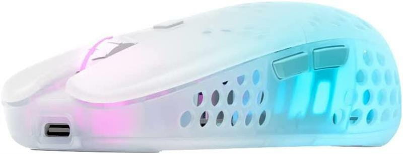 Мышь беспроводная Xtrfy MZ1 RGB White (MZ1W-RGB-WHITE)