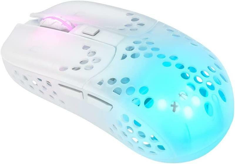 Мышь беспроводная Xtrfy MZ1 RGB White (MZ1W-RGB-WHITE)