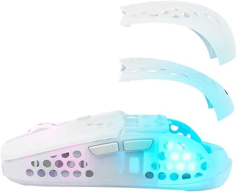 Мышь беспроводная Xtrfy MZ1 RGB White (MZ1W-RGB-WHITE)