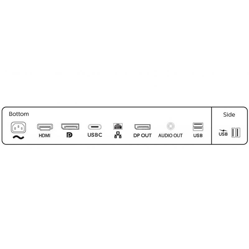 Монiтор Philips 23.8" 243B1/00 IPS Black