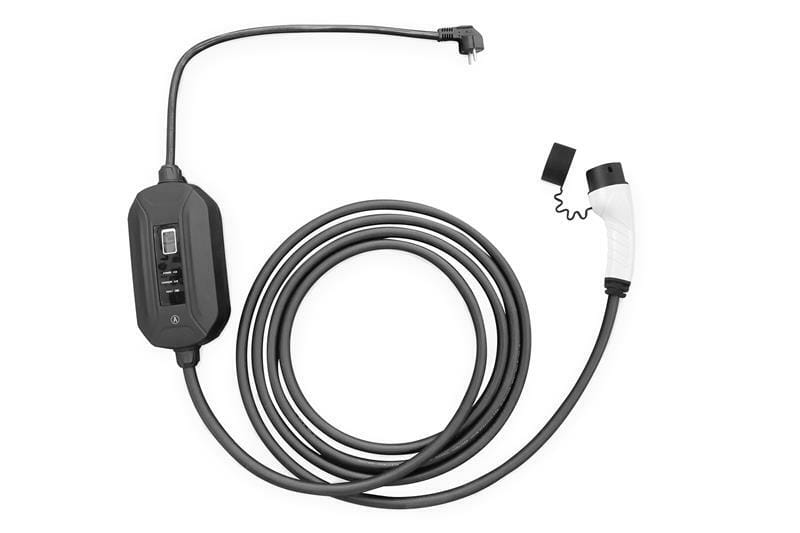 Зарядний кабель Digitus для електромобілів Schuko to Type 2, 8-16А, 3.7кВт, 1 фазний, 5м (DK-1P16-A-050)