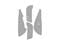 Фото - Набор резиновых накладок для Xtrfy M4 Lizard Skin Black (LS-M4-BLACK) | click.ua
