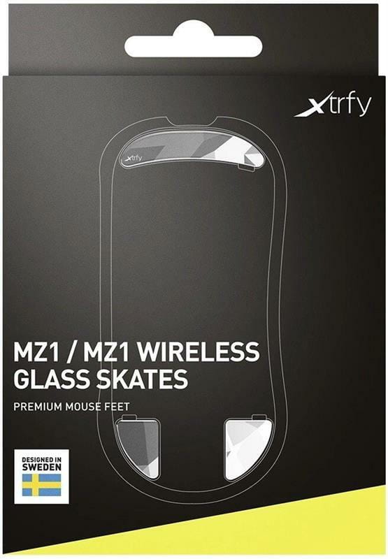 Стеклянные глайды для мыши Xtrfy MZ1/MZ1 WL Litus White (SK-GL-MZ1-WHITE)