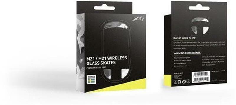 Скляні глайди для миші Xtrfy MZ1/MZ1 WL Litus White (SK-GL-MZ1-WHITE)