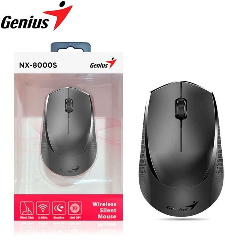 Мышь беспроводная Genius NX-8000 Silent Black (31030025400)