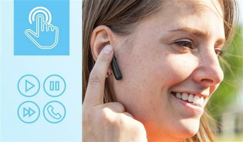 Bluetooth-гарнитура Trust Primo Touch True Black (23712)