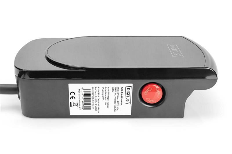 Зарядное устройство для электромобилей Digitus Type 2, 16A, 11кВт, 3-фазное, 5м (DN-3P16-050)