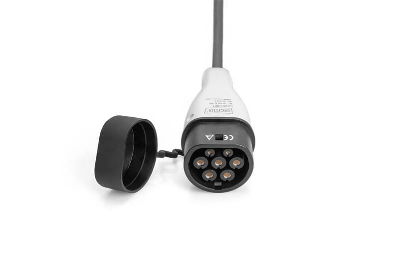 Зарядное устройство для электромобилей Digitus Type 2, 16A, 11кВт, 3-фазное, 5м (DN-3P16-050)