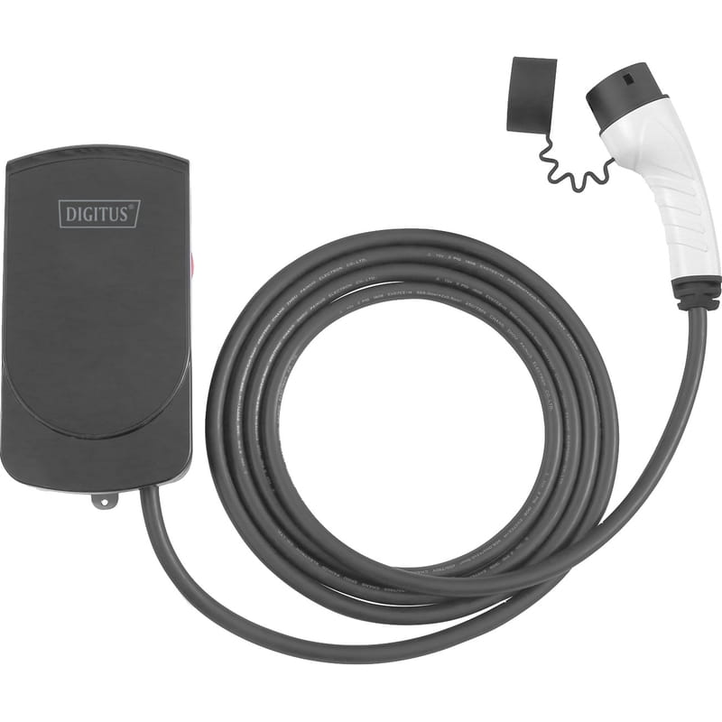 Зарядное устройство для электромобилей Digitus Type 2, 16A, 11кВт, 3-фазное, 5м (DN-3P16-050)