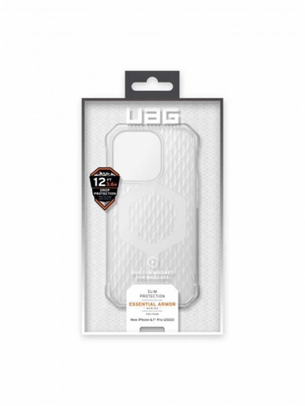 Чохол-накладка Urban Armor Gear Essential Armor Magsafe для Apple iPhone 14 Pro Frosted Ice (114091110243)