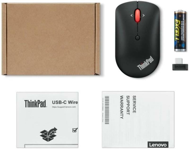 Мышь беспроводная Lenovo ThinkPad USB-C Wireless Compact Mouse (4Y51D20848)