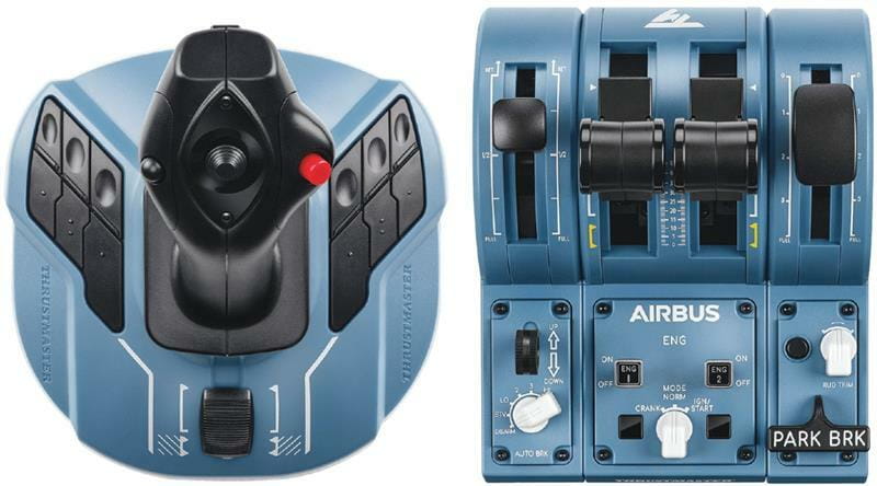 Джойстик с рычагом управления двигателем Thrustmaster TCA Captain Pack x Airbus PC\XBox (4460217)