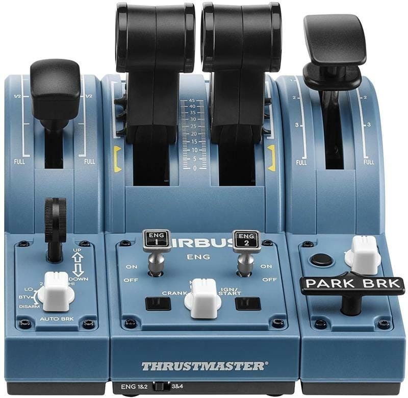 Джойстик с рычагом управления двигателем Thrustmaster TCA Captain Pack x Airbus PC\XBox (4460217)