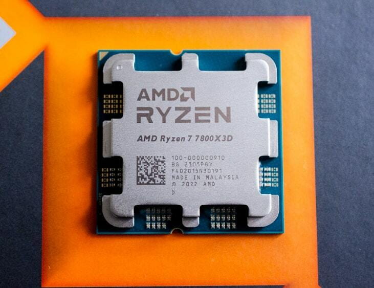Процессор AMD Ryzen 7 7800X3D 4.2GHz (96MB, Zen 4, 120W, AM5) Box (100-100000910WOF)