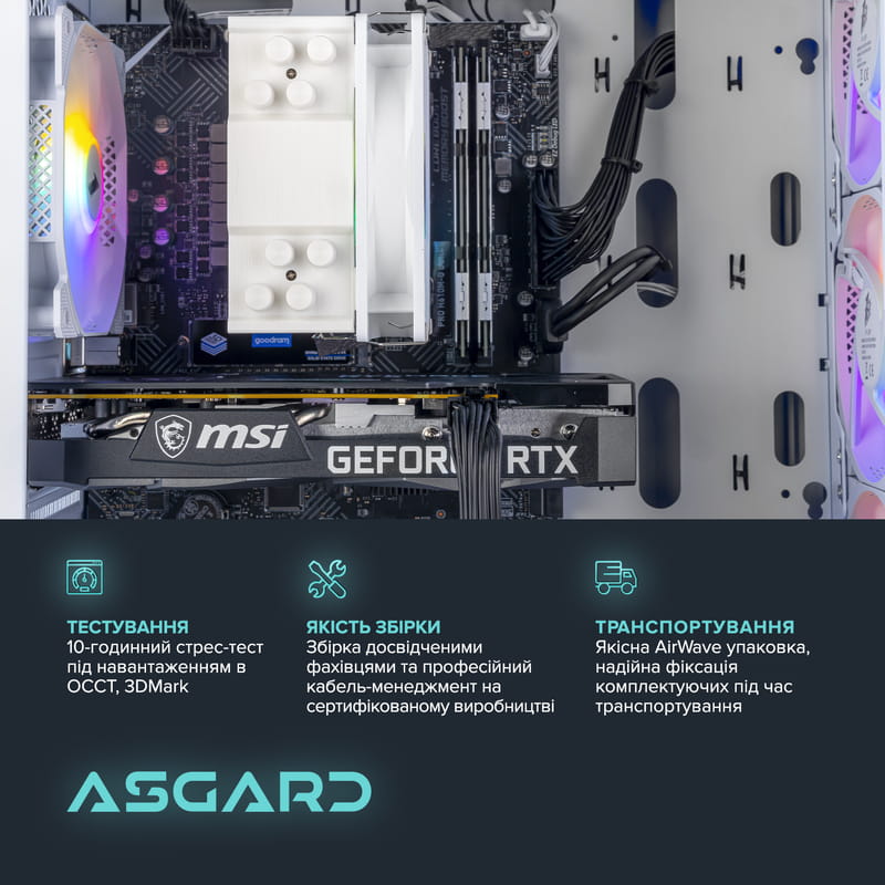 Персональный компьютер ASGARD (I124F.32.S5.36T.1100W)